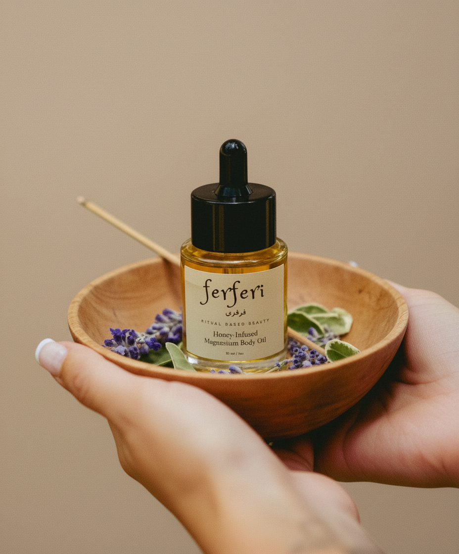Honey-Infused Magnesium Body Oil — Ritual Nº 2