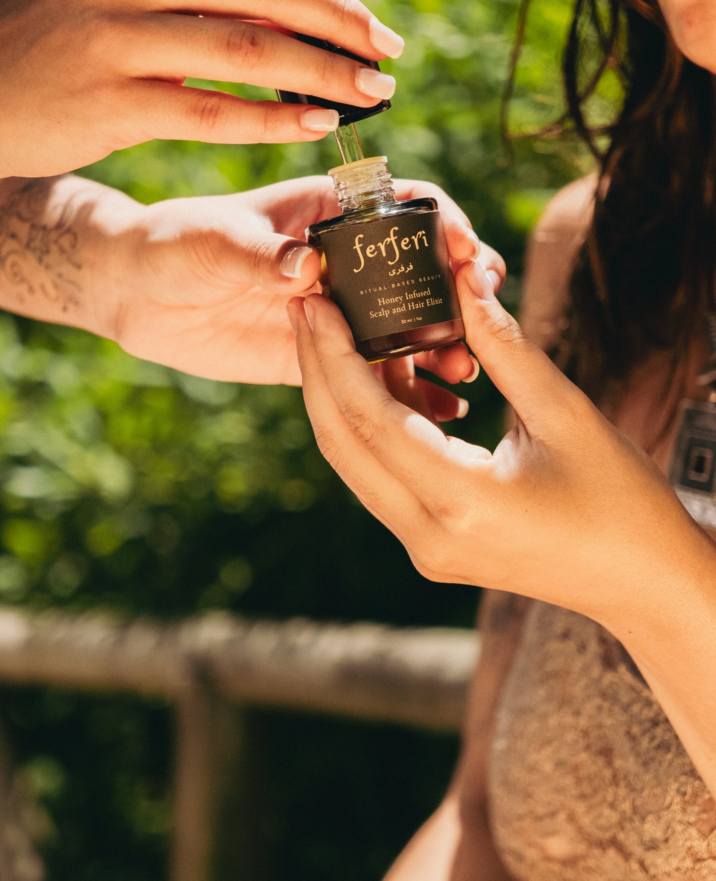 Honey-Infused Scalp and Hair Elixir