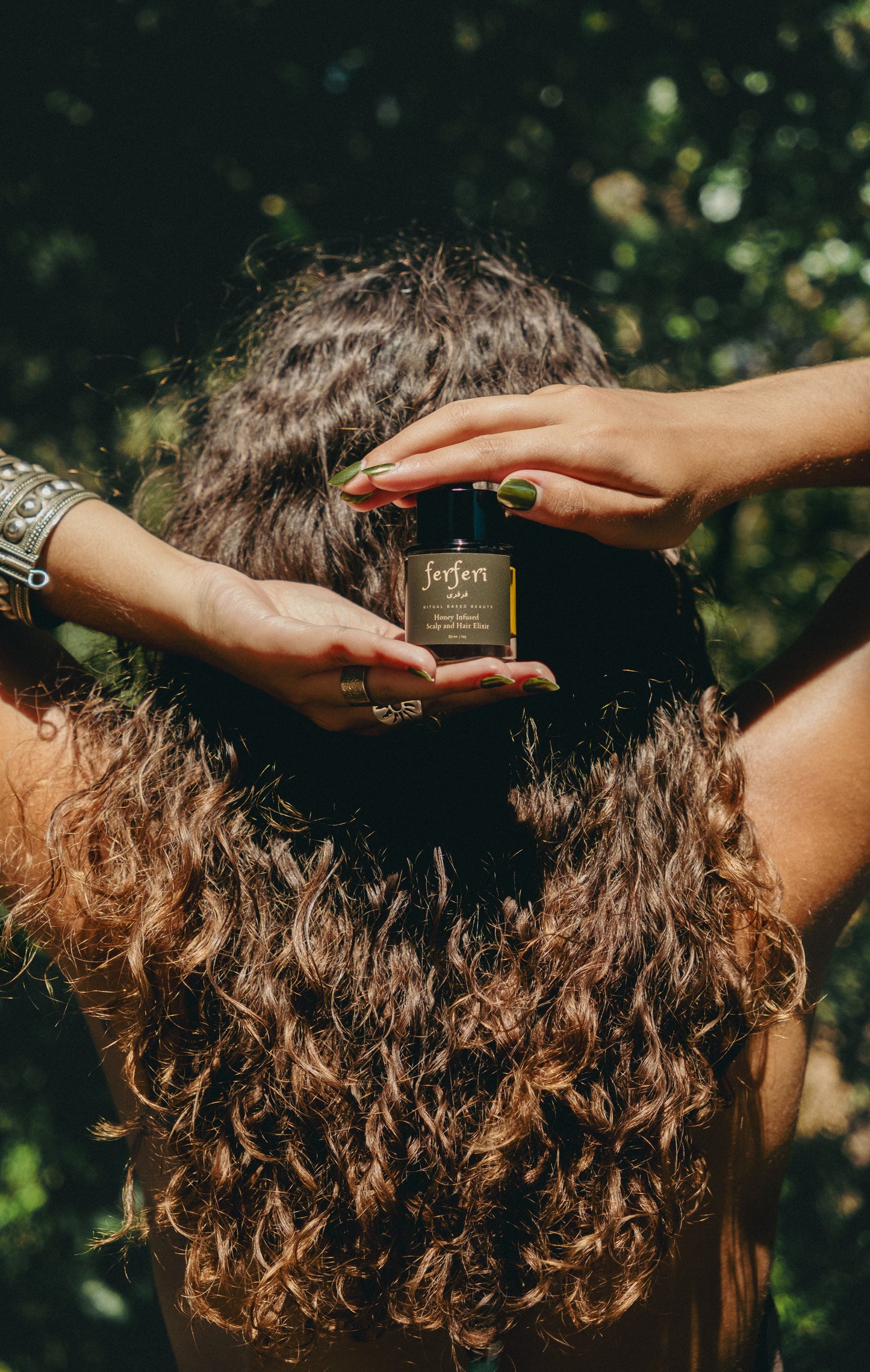Honey-Infused Scalp and Hair Elixir
